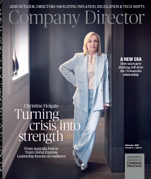 Australia's leading magazine for directors.